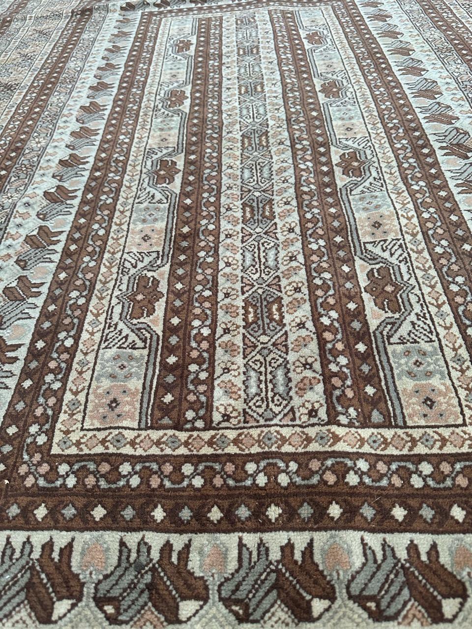 Bobyrugs hübscher feiner tunesischer Vintage-Teppich  im Angebot 9