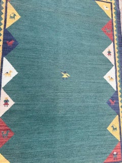 pretty vintage gabbeh style Kilim