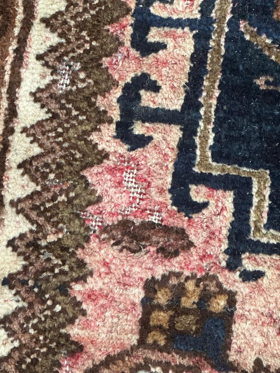 pretty vintage Hamadan rug For Sale 3