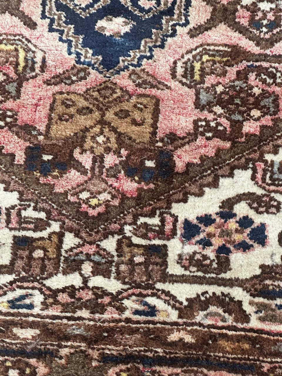 pretty vintage Hamadan rug For Sale 6