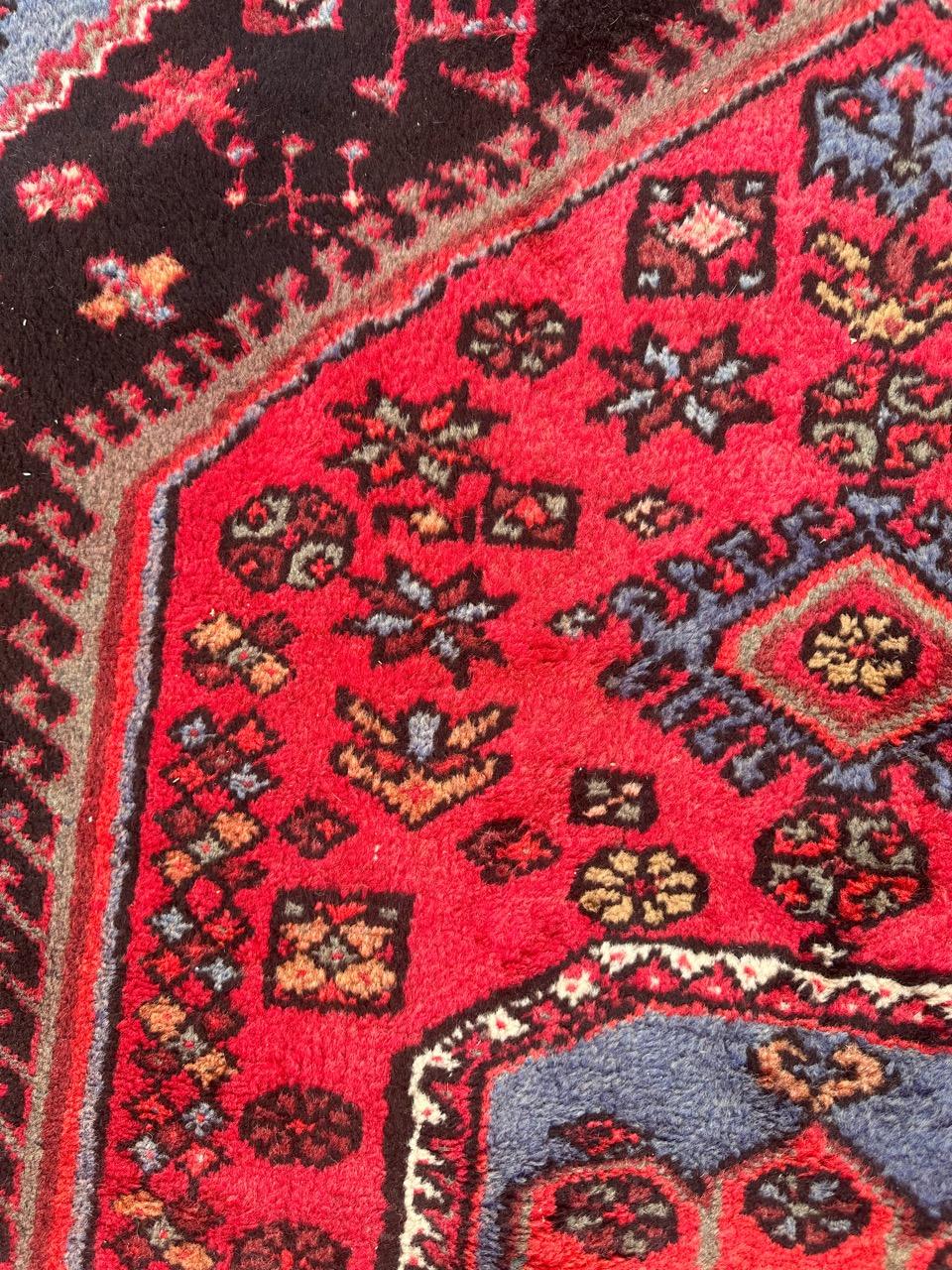 pretty vintage Hamadan rug For Sale 6