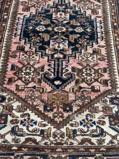 pretty vintage Hamadan rug