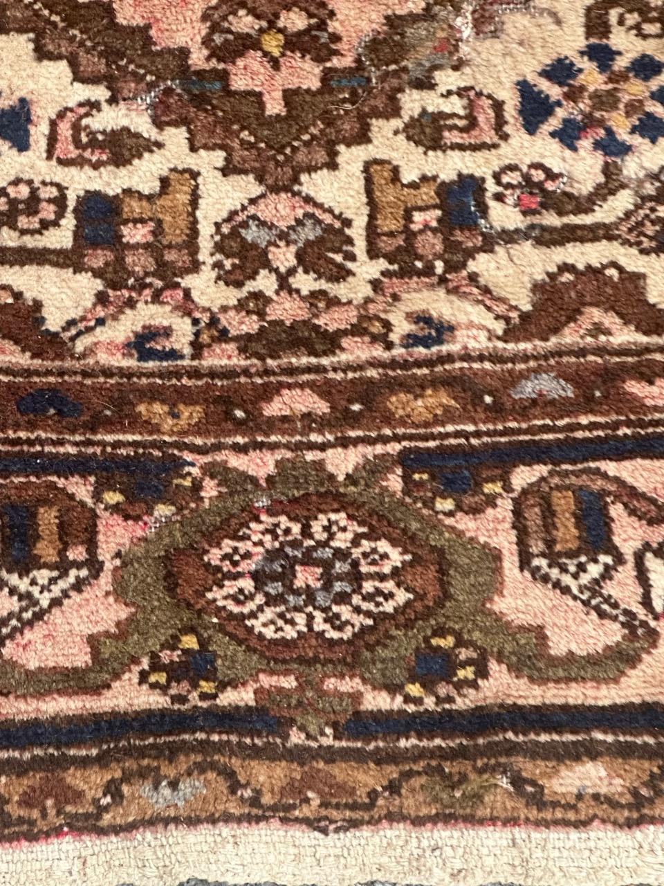 pretty vintage Hamadan rug For Sale 1