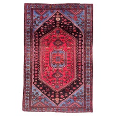 bonita alfombra vintage Hamadan