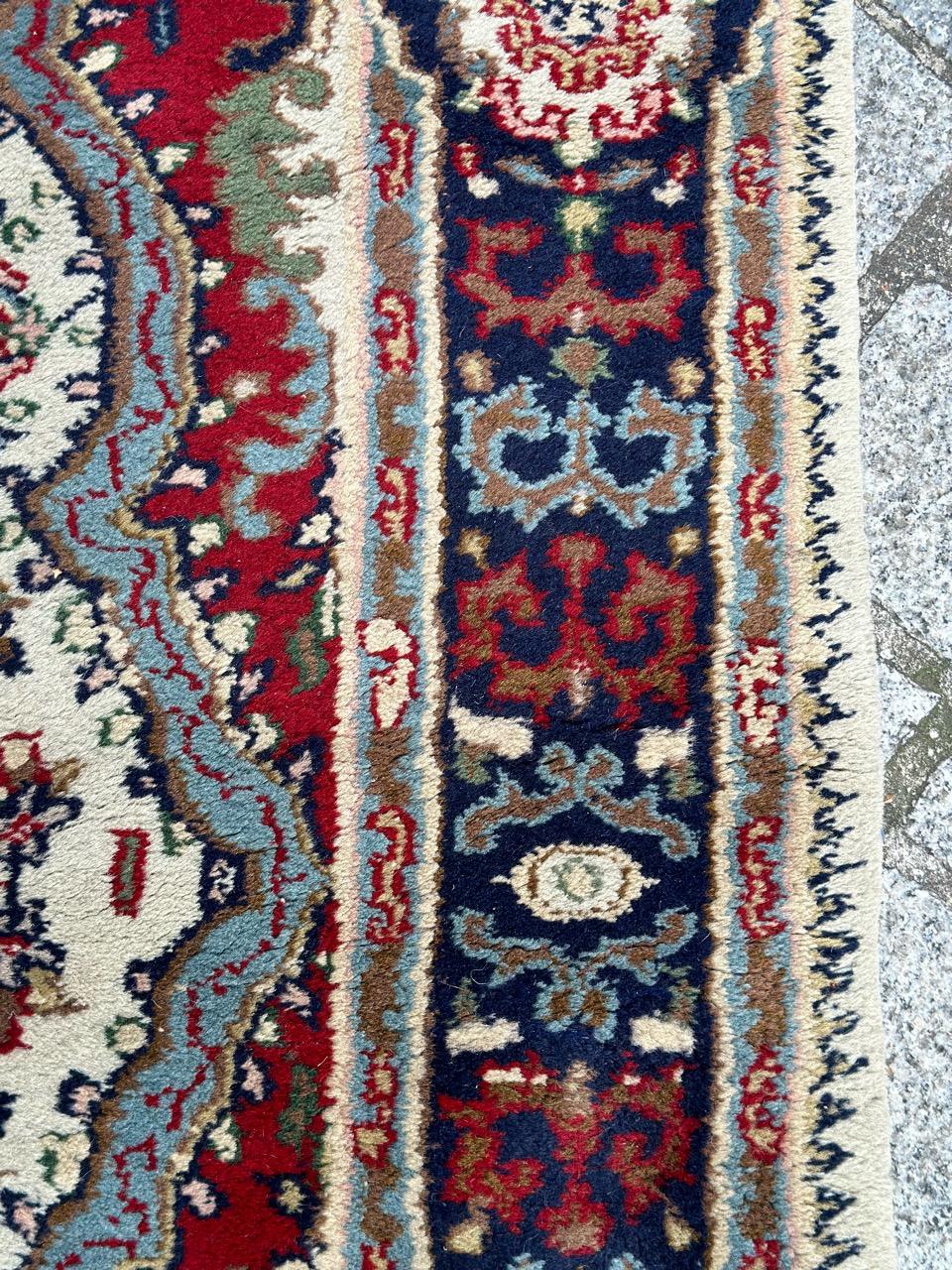 Bobyrugs hübscher Vintage-Kirman-Teppich  im Angebot 4