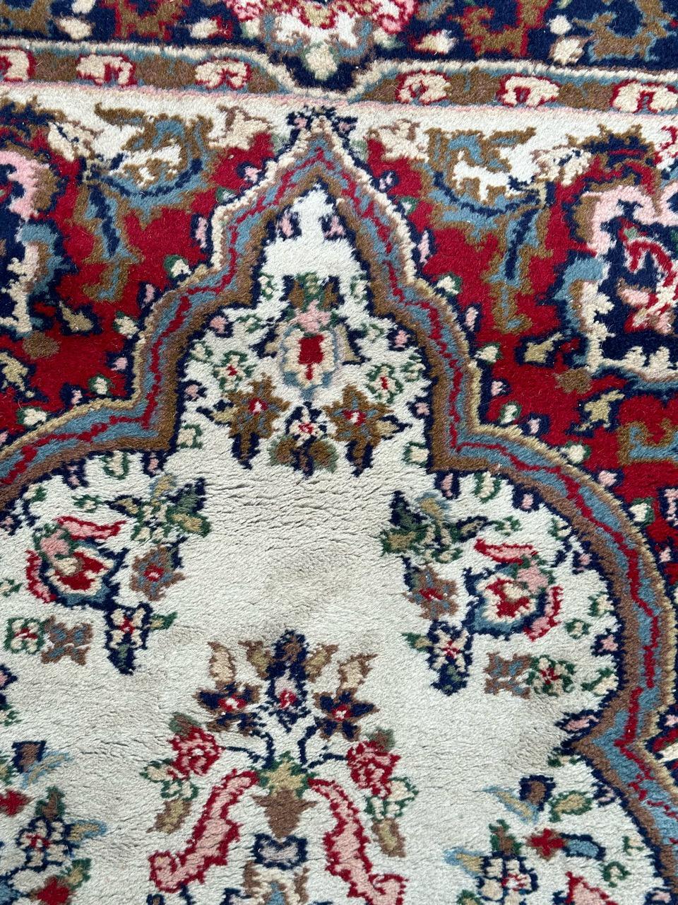 Bobyrugs hübscher Vintage-Kirman-Teppich  im Angebot 1