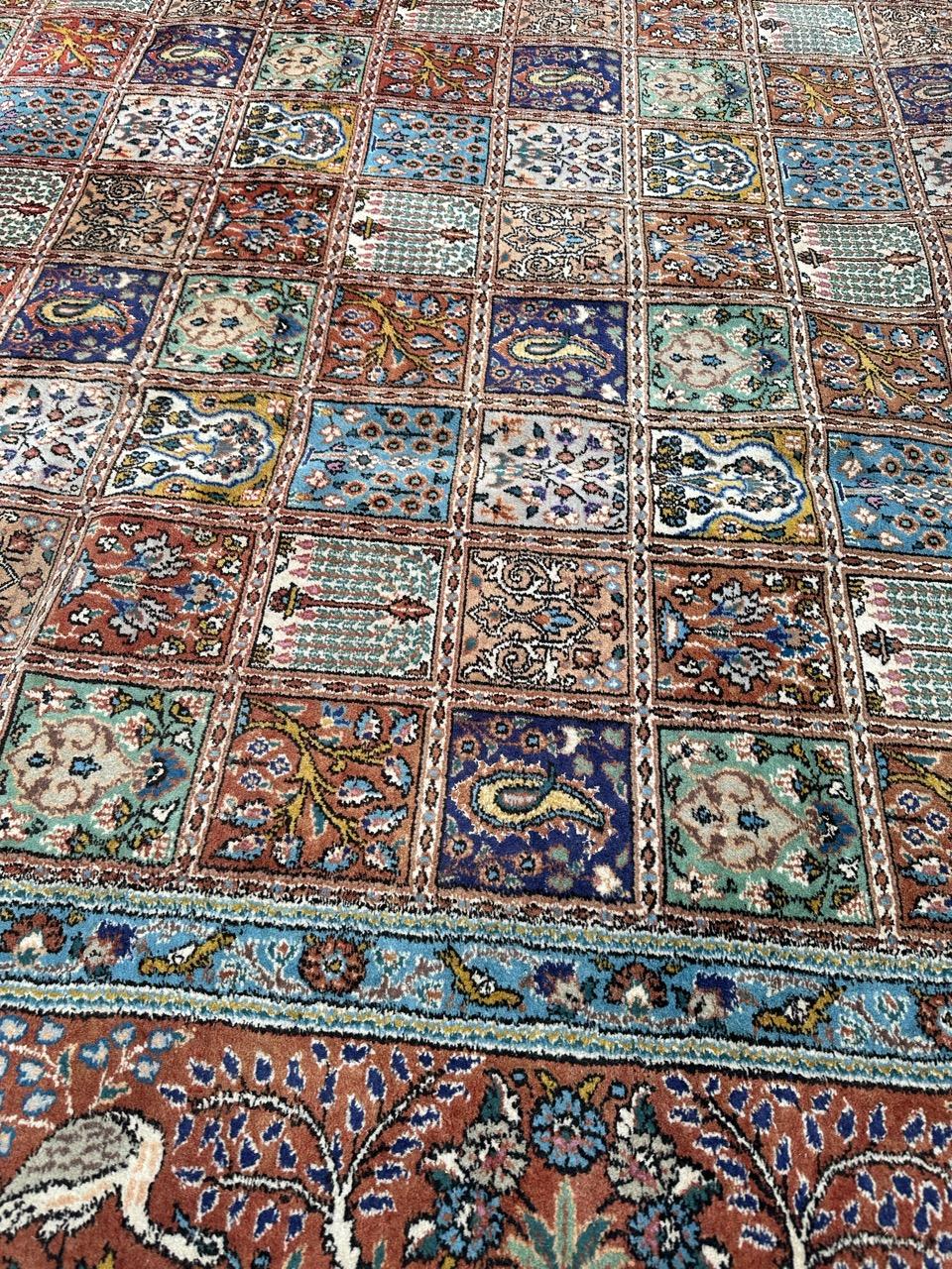 Bobyrug’s pretty vintage large Mood rug  For Sale 6