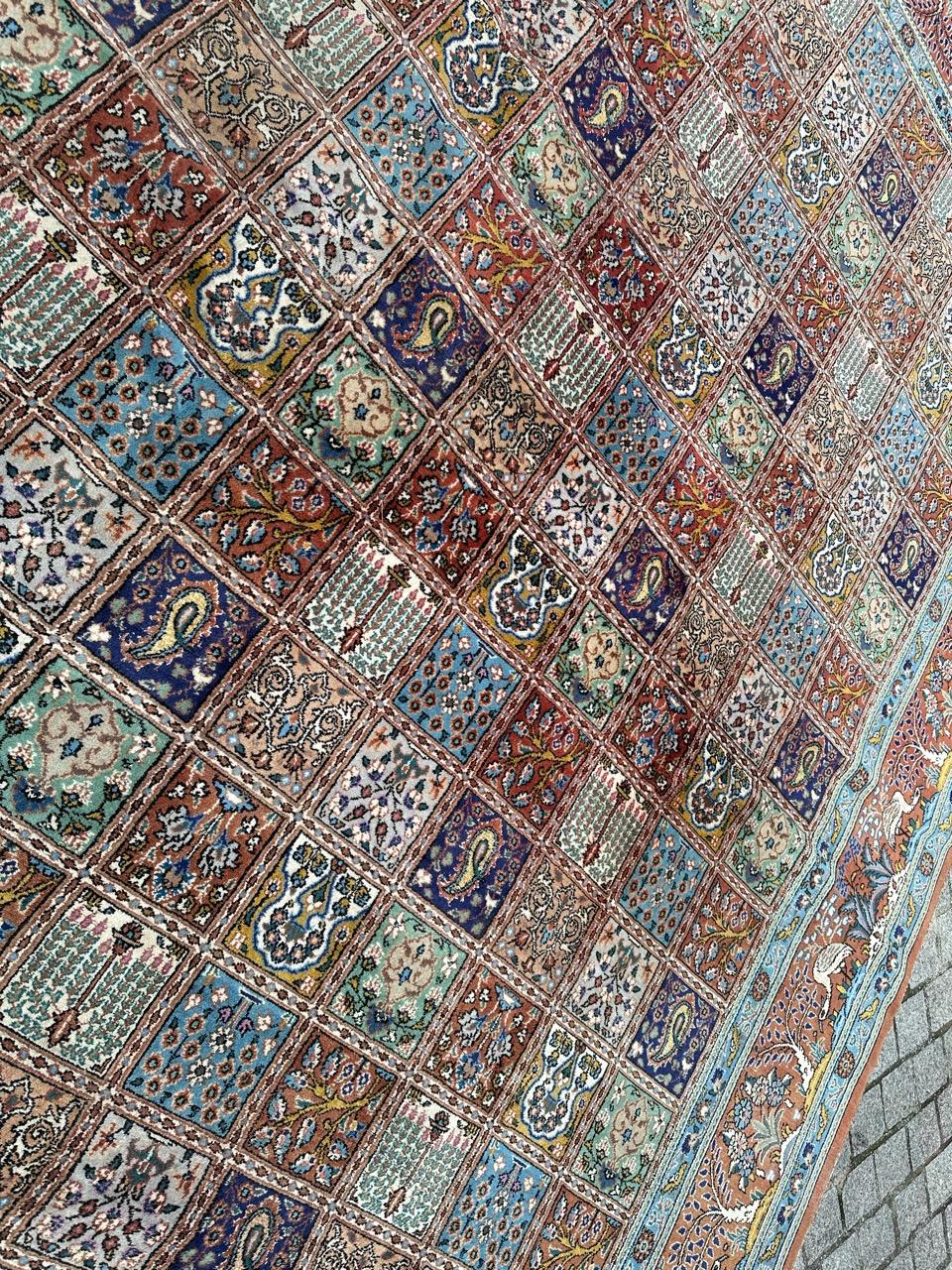 Bobyrug’s pretty vintage large Mood rug  For Sale 9