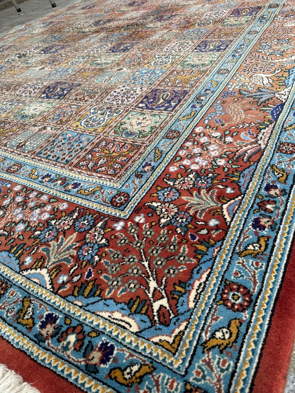 Bobyrug’s pretty vintage large Mood rug  For Sale 10