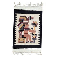 La jolie tapisserie mexicaine vintage de Bobyrug 