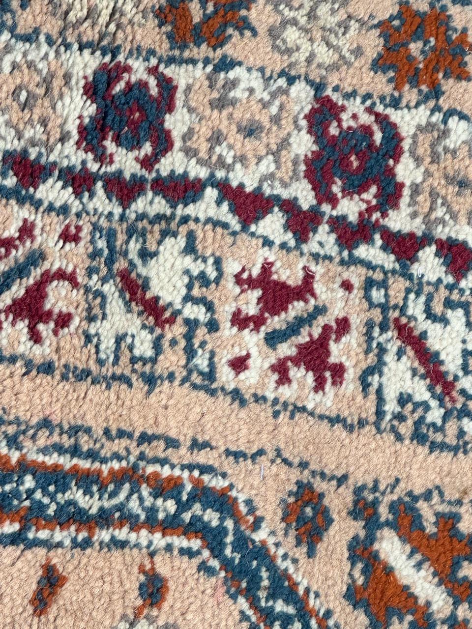 Bobyrug’s pretty vintage Moroccan rug  For Sale 5