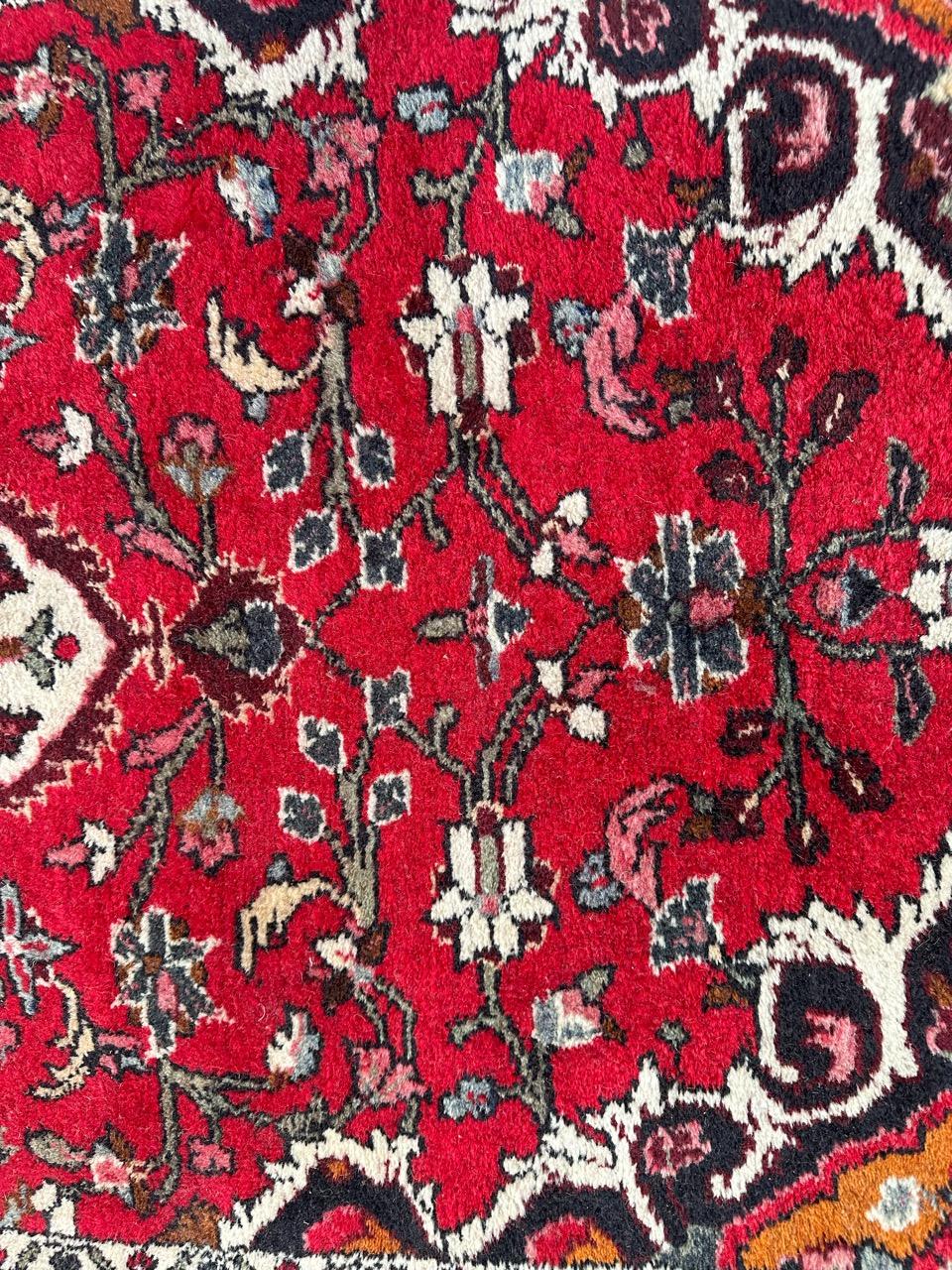 Bobyrug’s pretty vintage moussel rug  For Sale 2