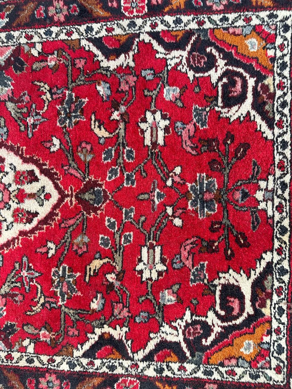 Bobyrug’s pretty vintage moussel rug  For Sale 8