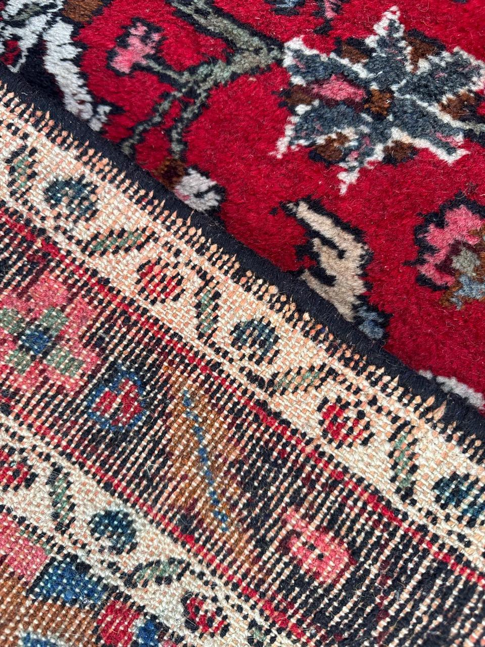 Bobyrug’s pretty vintage moussel rug  For Sale 9