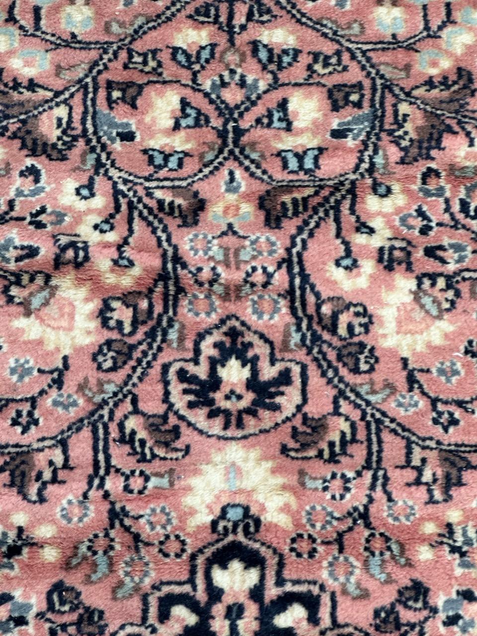 Bobyrug’s pretty vintage Pakistani rug  For Sale 5