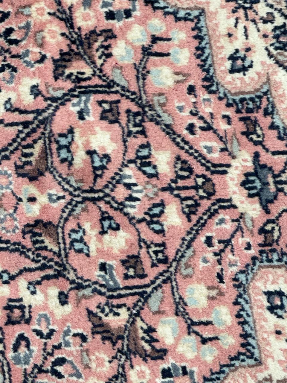Bobyrug’s pretty vintage Pakistani rug  For Sale 2