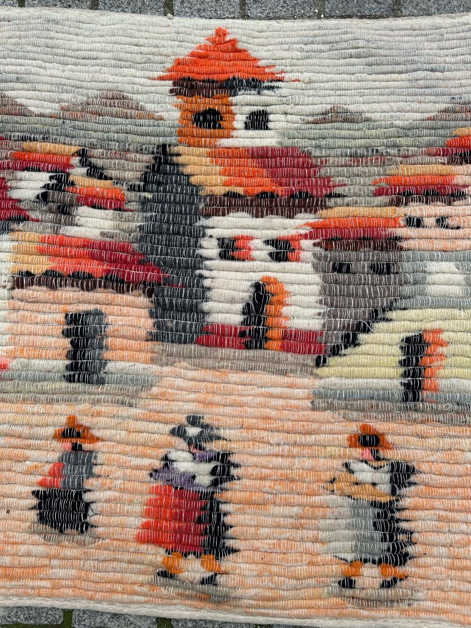 Bobyrug’s pretty vintage Peruvian tapestry  For Sale 6