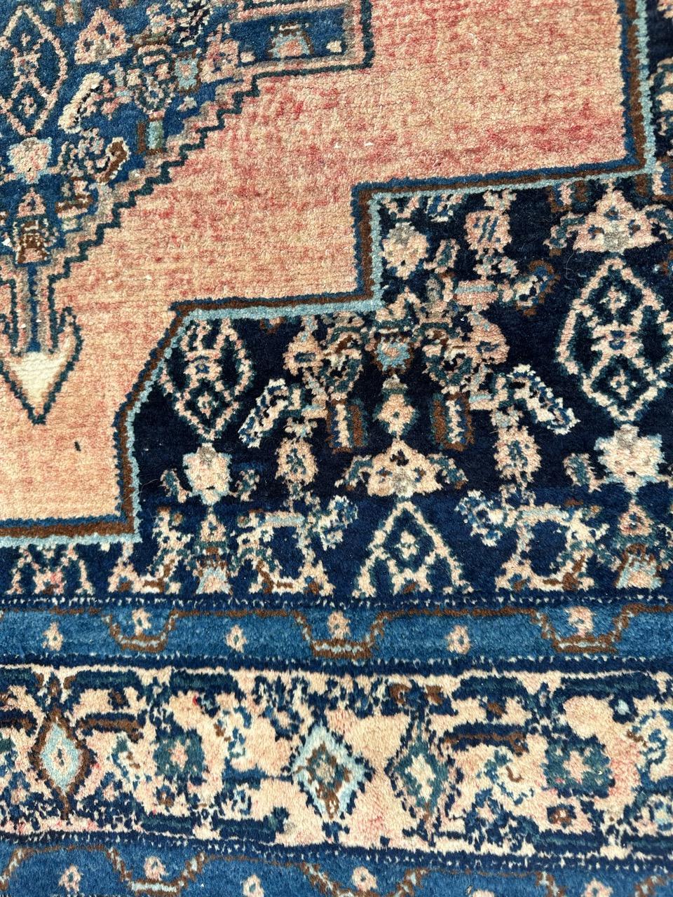 joli tapis Senneh vintage en vente 3
