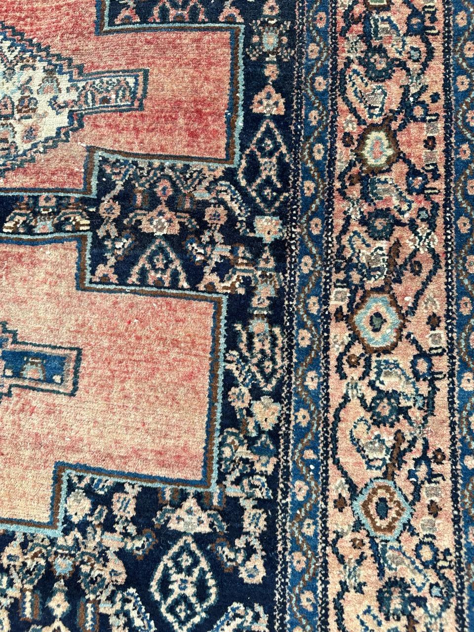 joli tapis Senneh vintage en vente 4