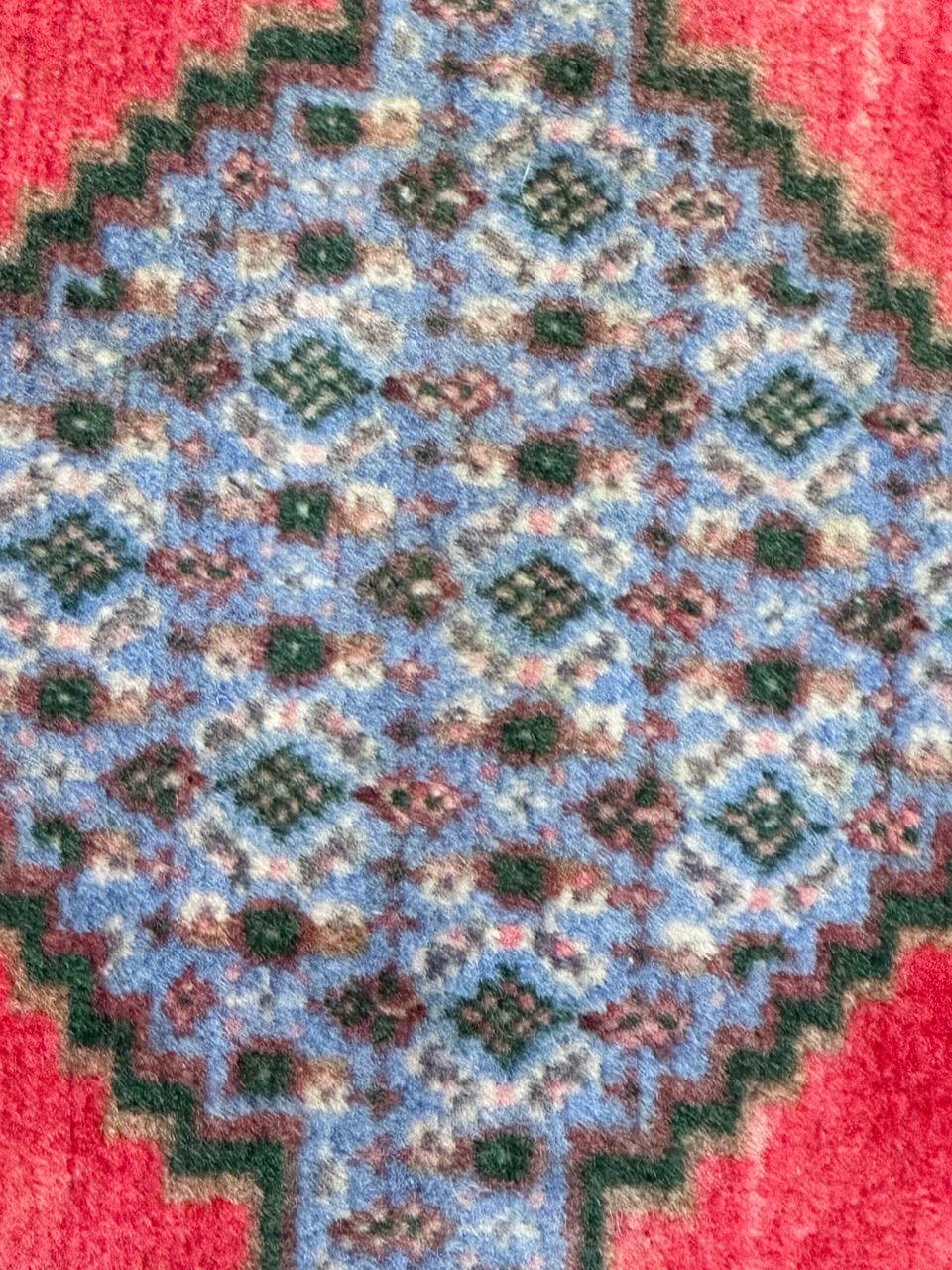 Bobyrug’s pretty vintage Senneh rug For Sale 5