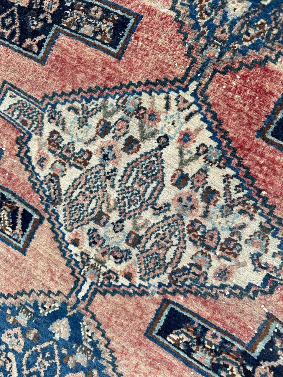  pretty vintage Senneh rug  For Sale 6