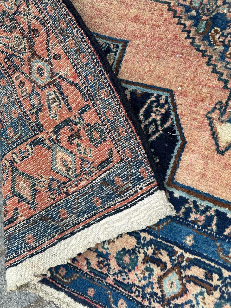 joli tapis Senneh vintage en vente 7