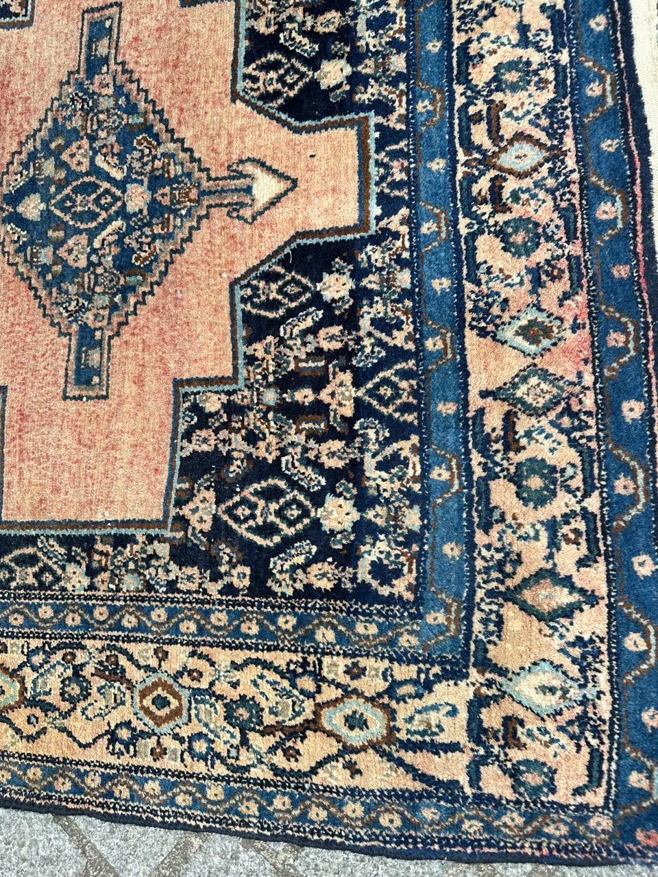 20th Century  pretty vintage Senneh rug  For Sale