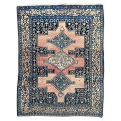Bobyrug’s pretty vintage Senneh rug 