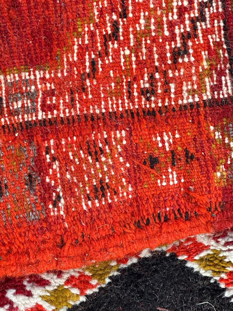 Bobyrug’s pretty vintage tribal Moroccan rug  For Sale 12