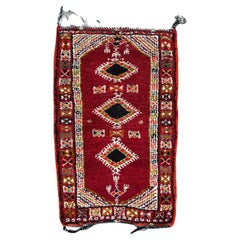Bobyrugs hübscher marokkanischer Stammesteppich im Vintage-Stil 