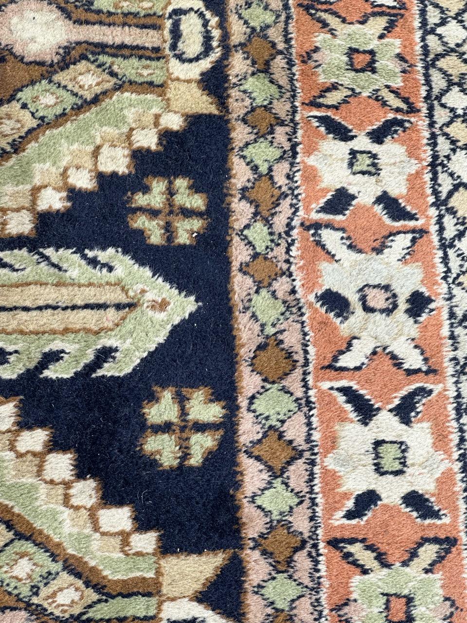 Bobyrug’s pretty vintage Turkish rug  For Sale 3