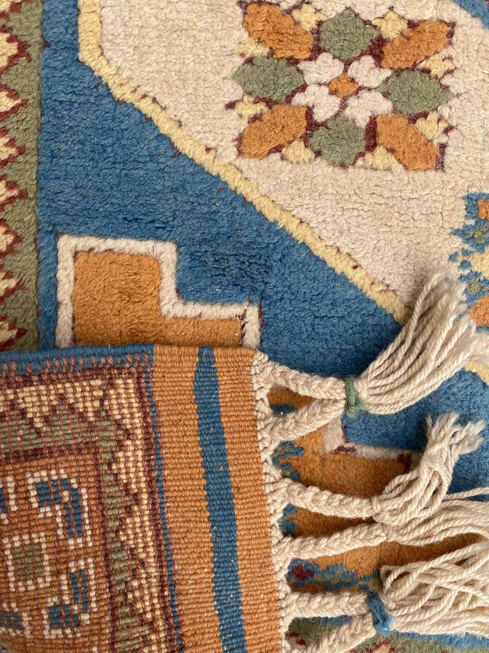 Bobyrug’s pretty vintage Turkish rug  For Sale 5
