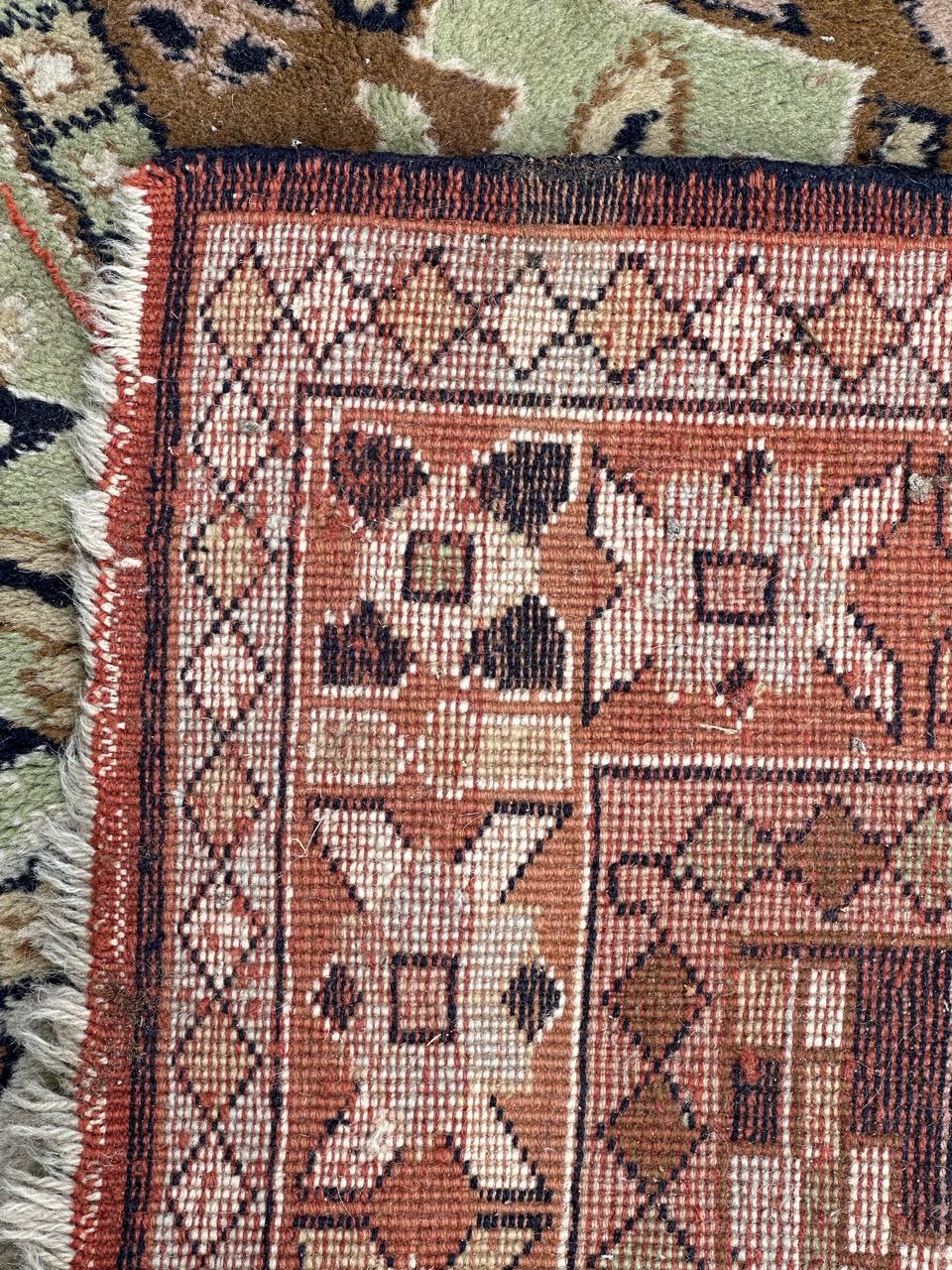 Bobyrug’s pretty vintage Turkish rug  For Sale 13