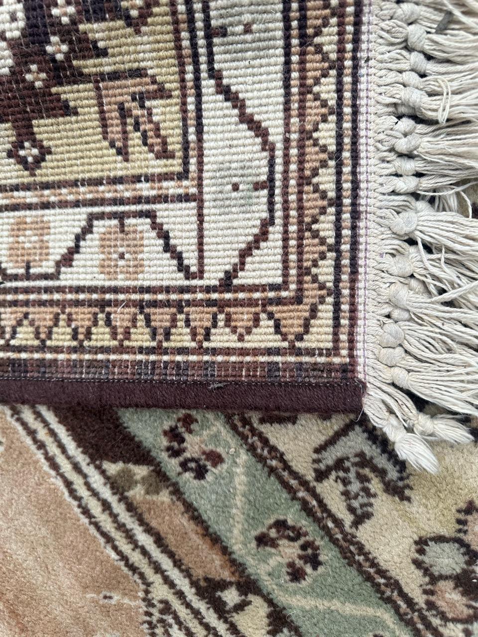pretty vintage Turkish style rug For Sale 7