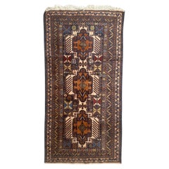 Bobyrug’s pretty Retro Turkmen Baluch rug 