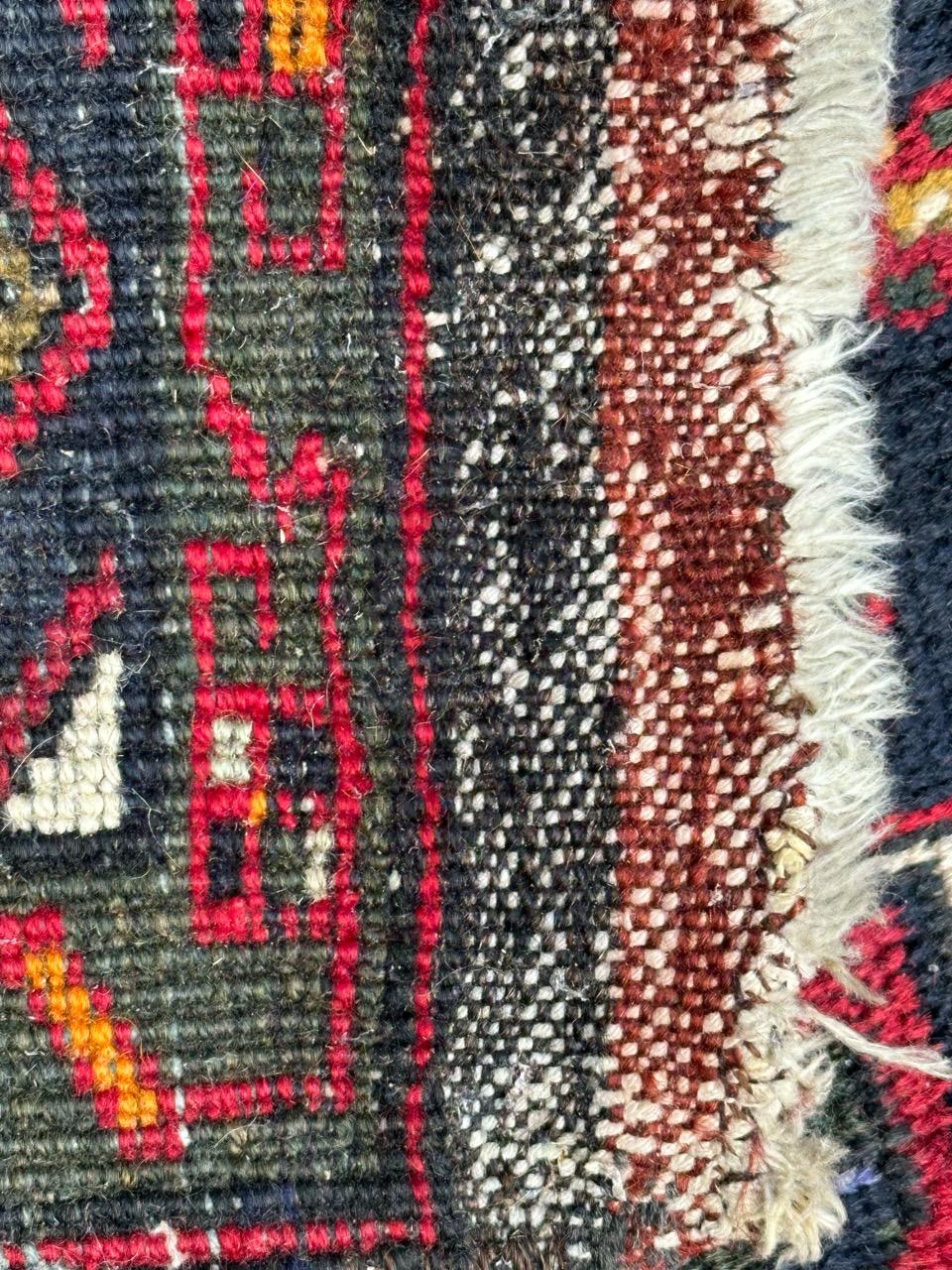 Petit tapis turc Yastik du milieu du siècle dernier  en vente 12