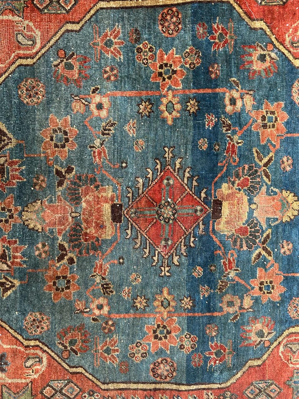 Bobyrug's sehr schöne feine antike tabriz Teppich im Angebot 3
