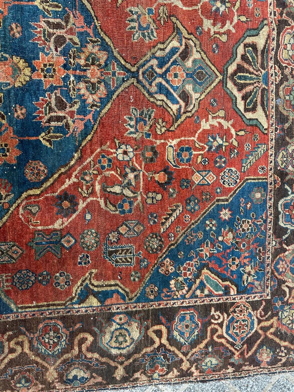 Bobyrug's sehr schöne feine antike tabriz Teppich im Angebot 4