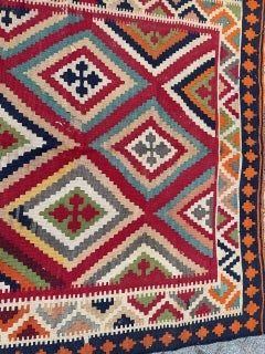 Bobyrug’s very beautiful mid century qashqai Kilim