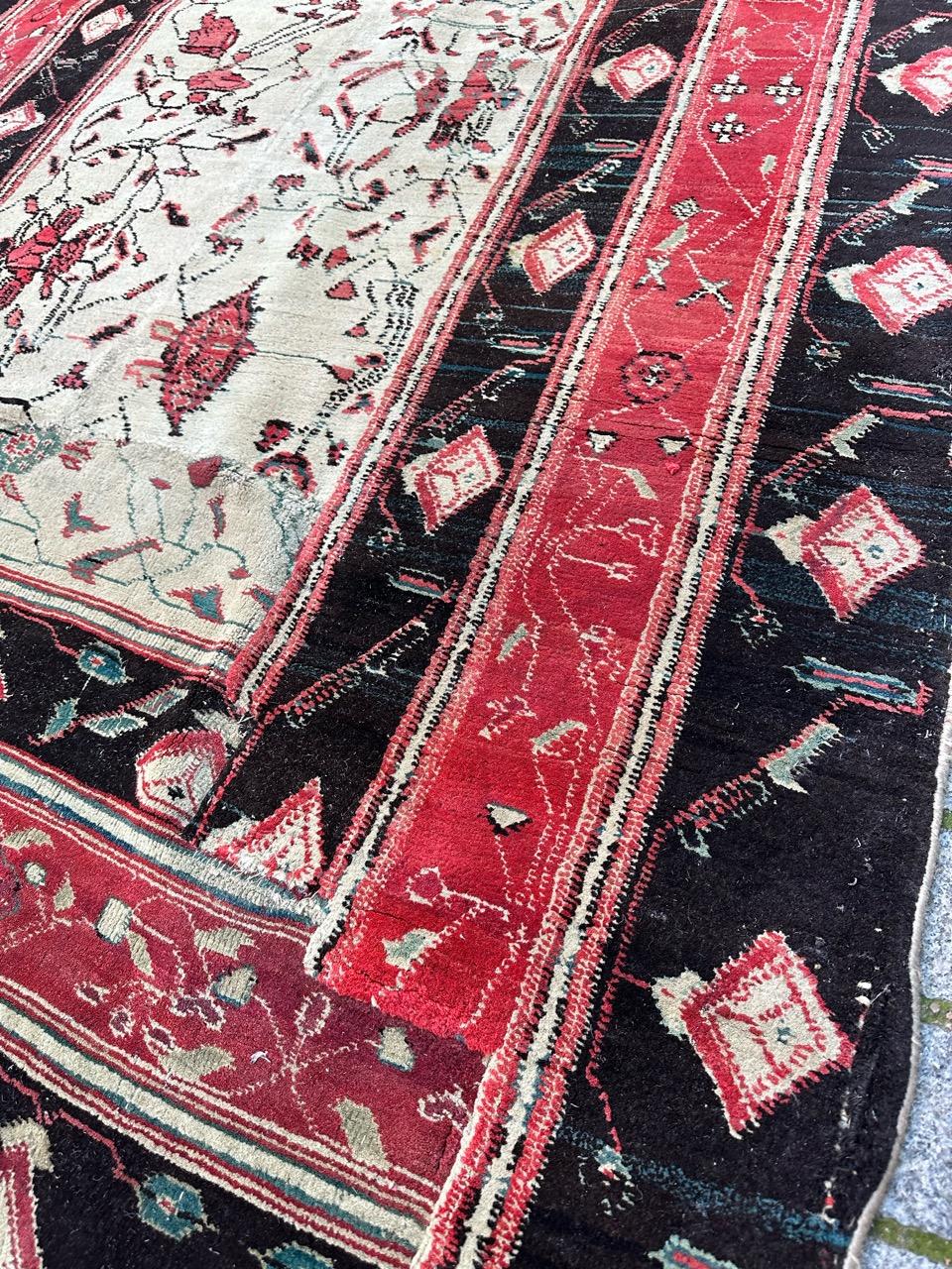 Bobyrug's Sehr schöner antiker indischer Agra-Teppich  im Angebot 5
