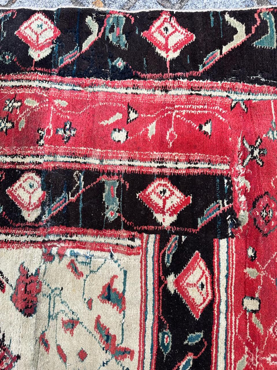 Bobyrug's Sehr schöner antiker indischer Agra-Teppich  im Angebot 9