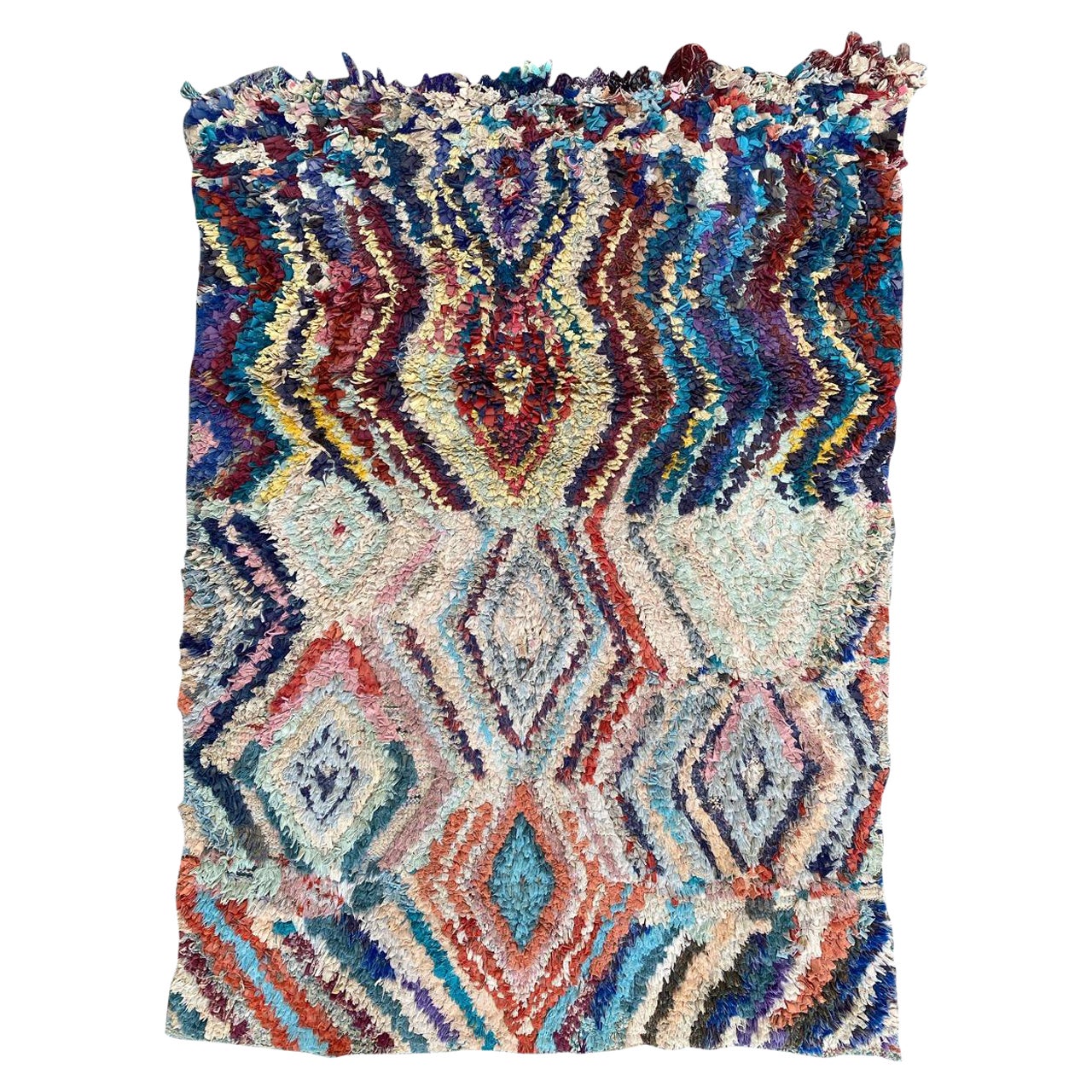 Bobyrug’s Vintage Moroccan Boucherouite Rug