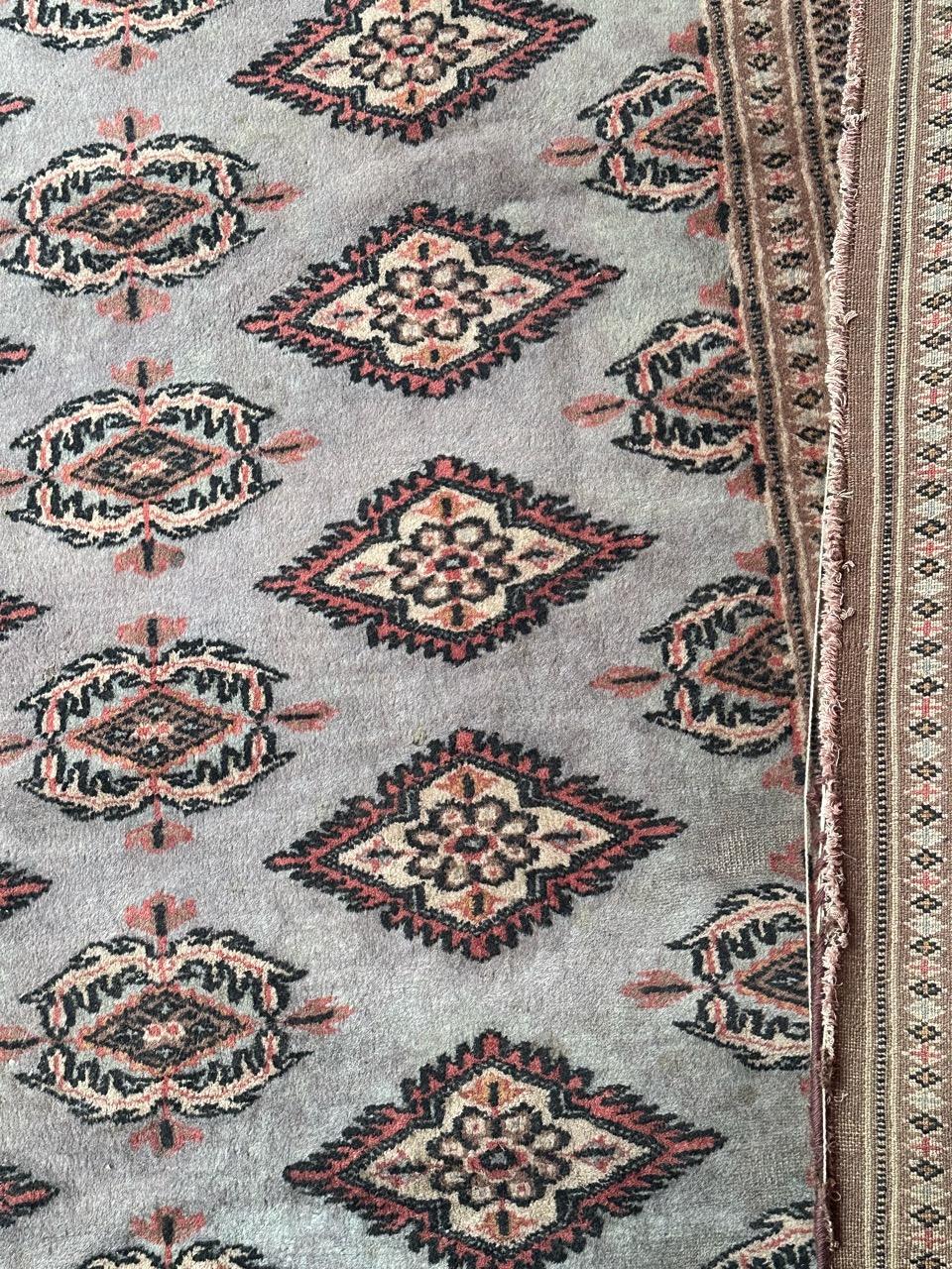 Bobyrug’s vintage Pakistani rug  For Sale 6