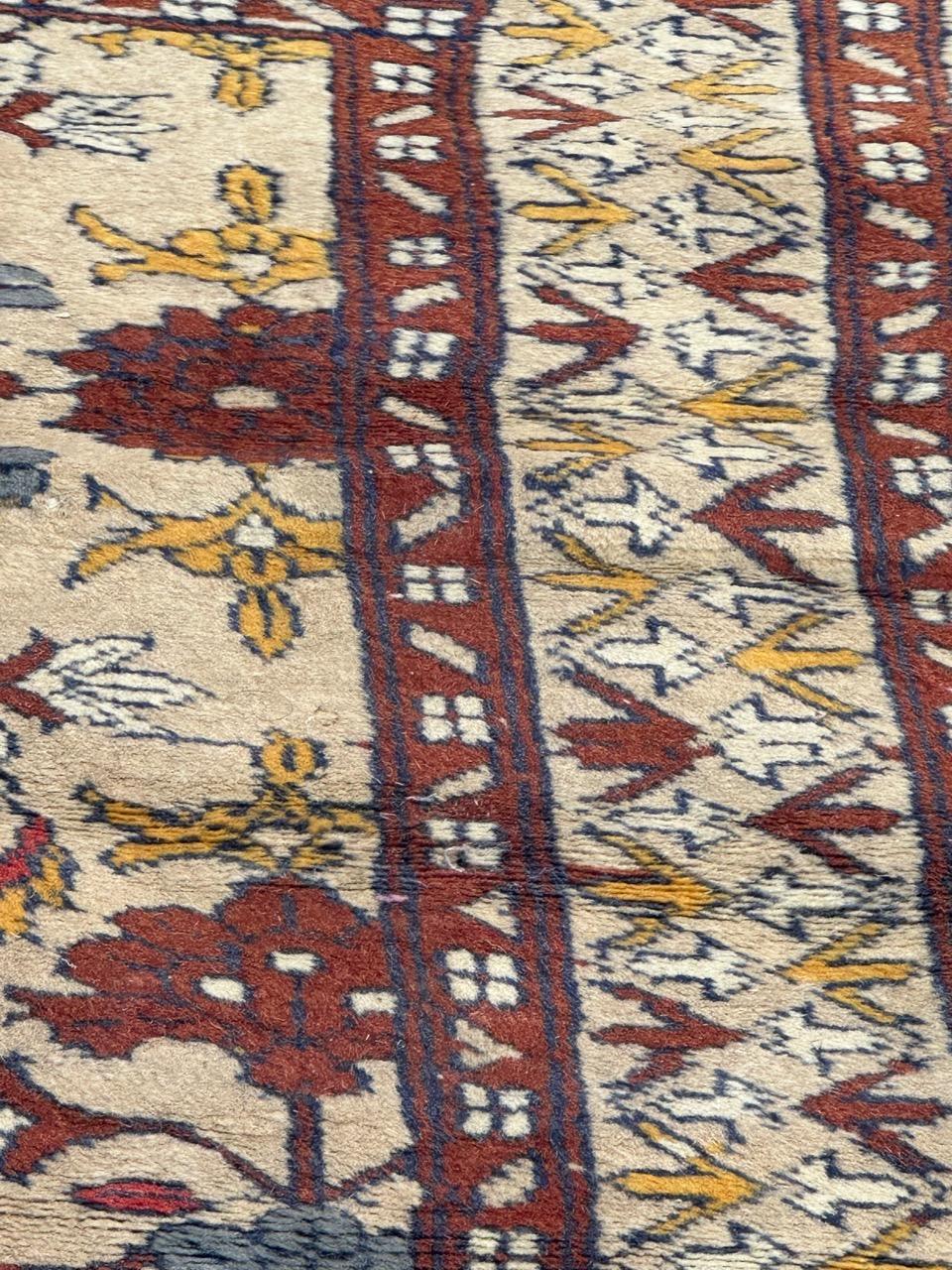 Pakistanischer Vintage-Teppich im Angebot 10