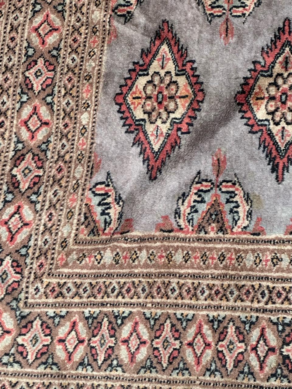 Bobyrug’s vintage Pakistani rug  For Sale 1