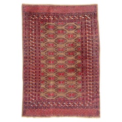 Tappeto Vintage Pakistano Turkmen Design di Bobyrug