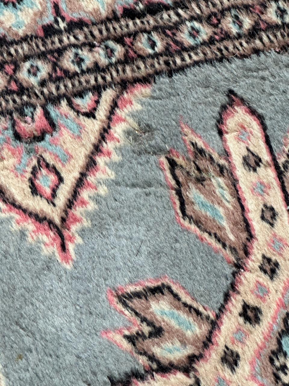 Bobyrug’s vintage Pakistani Turkmen style rug  For Sale 9