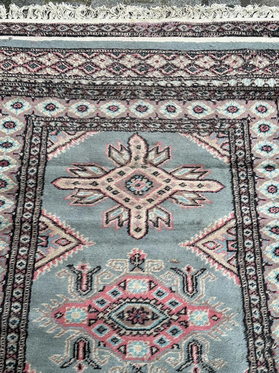 Bobyrugs Vintage-Teppich im pakistanisch-turkmenischen Stil  im Angebot 1