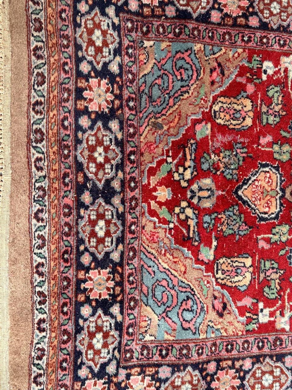 Bobyrugs Vintage-Teppich aus Punjab  im Angebot 2