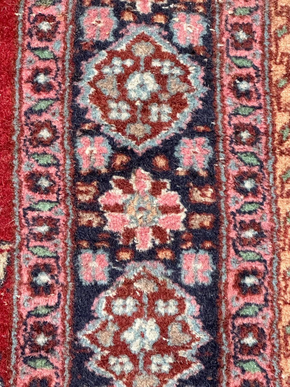 Bobyrugs Vintage-Teppich aus Punjab  im Angebot 8